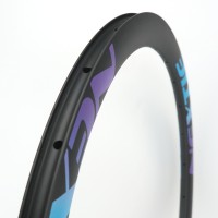 [NXT45CGX] PREMIUM Gravel Bike 45mm Depth 700C Carbon Fiber Rim Clincher [Tubeless Compatible]